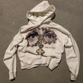 "Diamond Cross Pattern Hoodie"