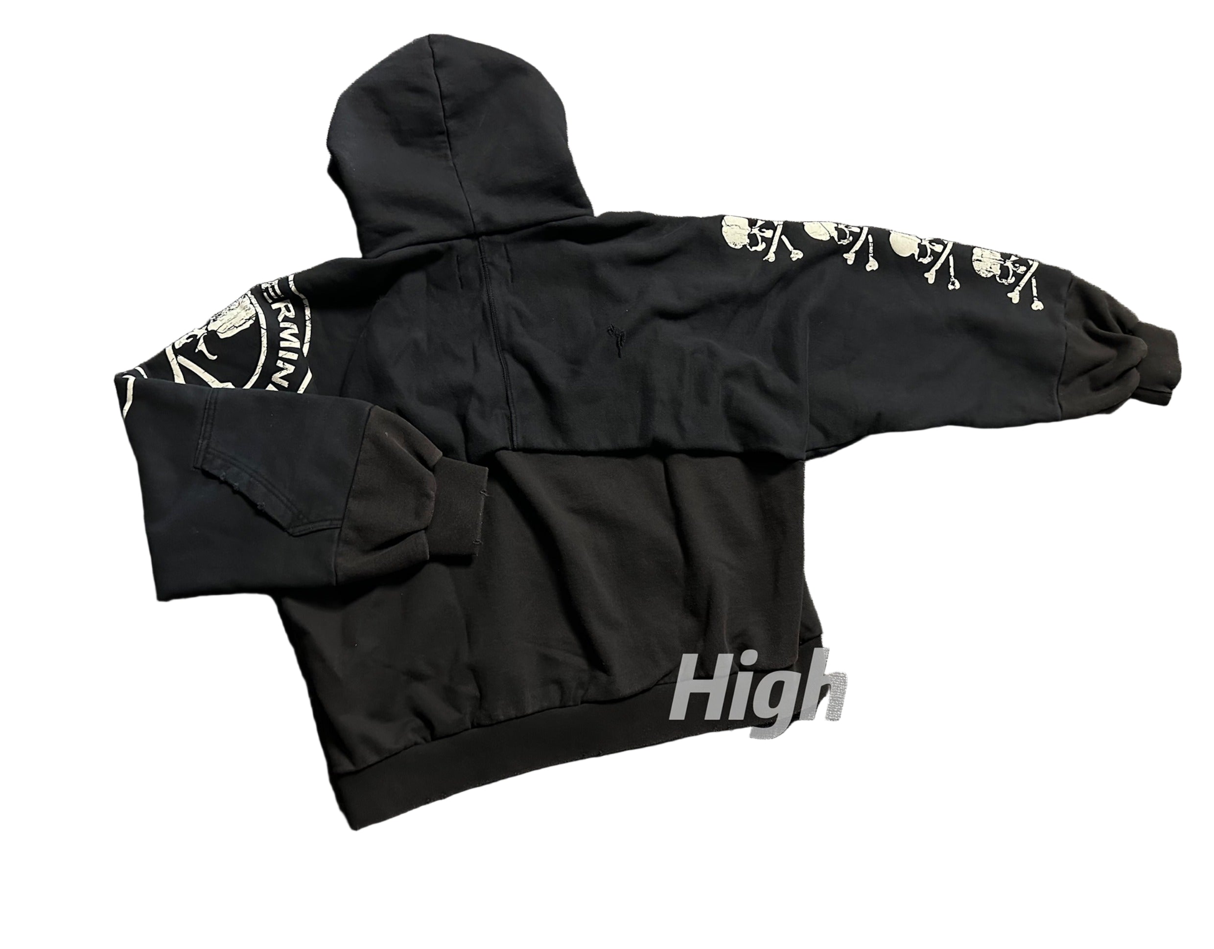 "PROJECT G R 25SS NEW SKULL HOODIE"