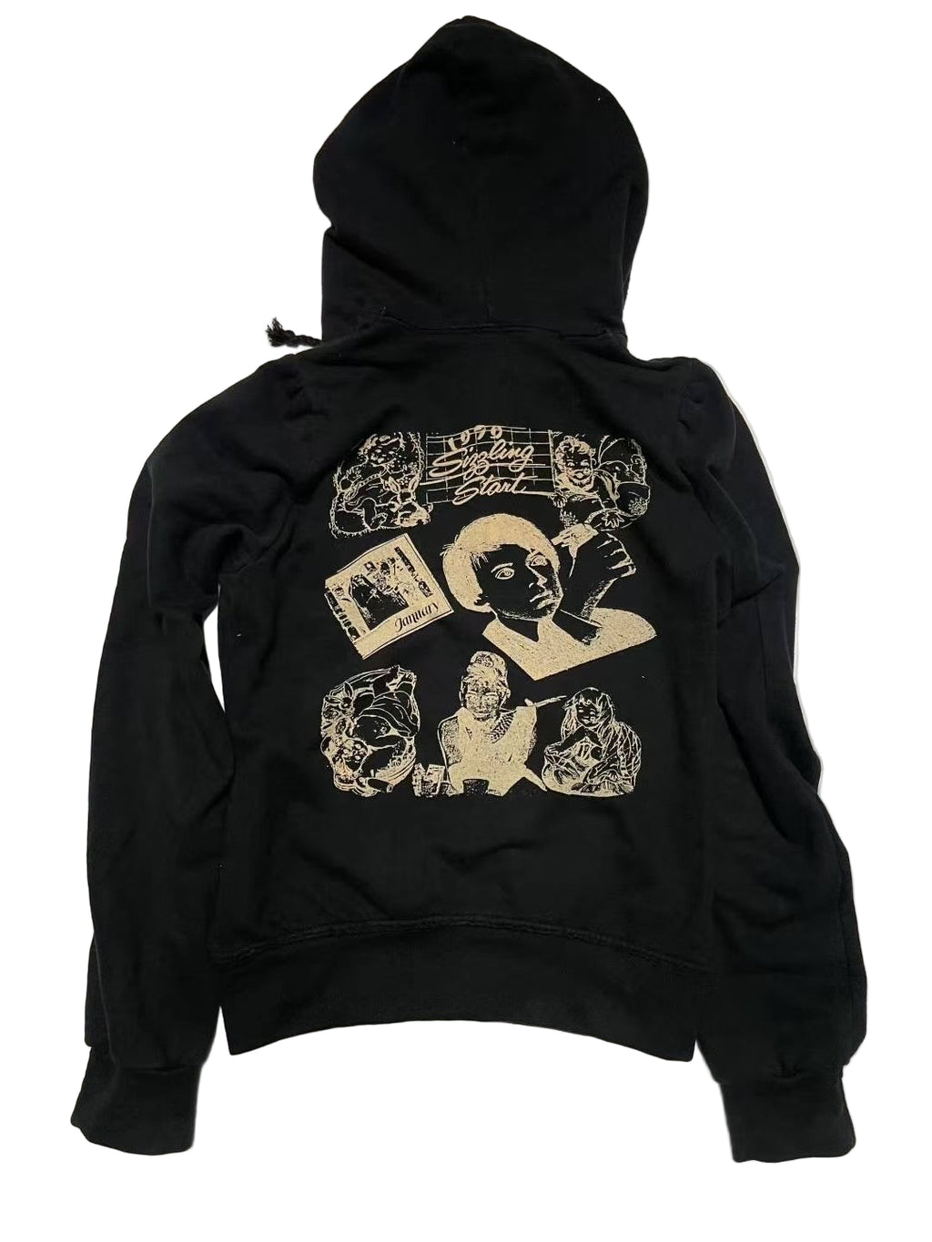 "Hysteric Glamour × Destroy all Hoodie"