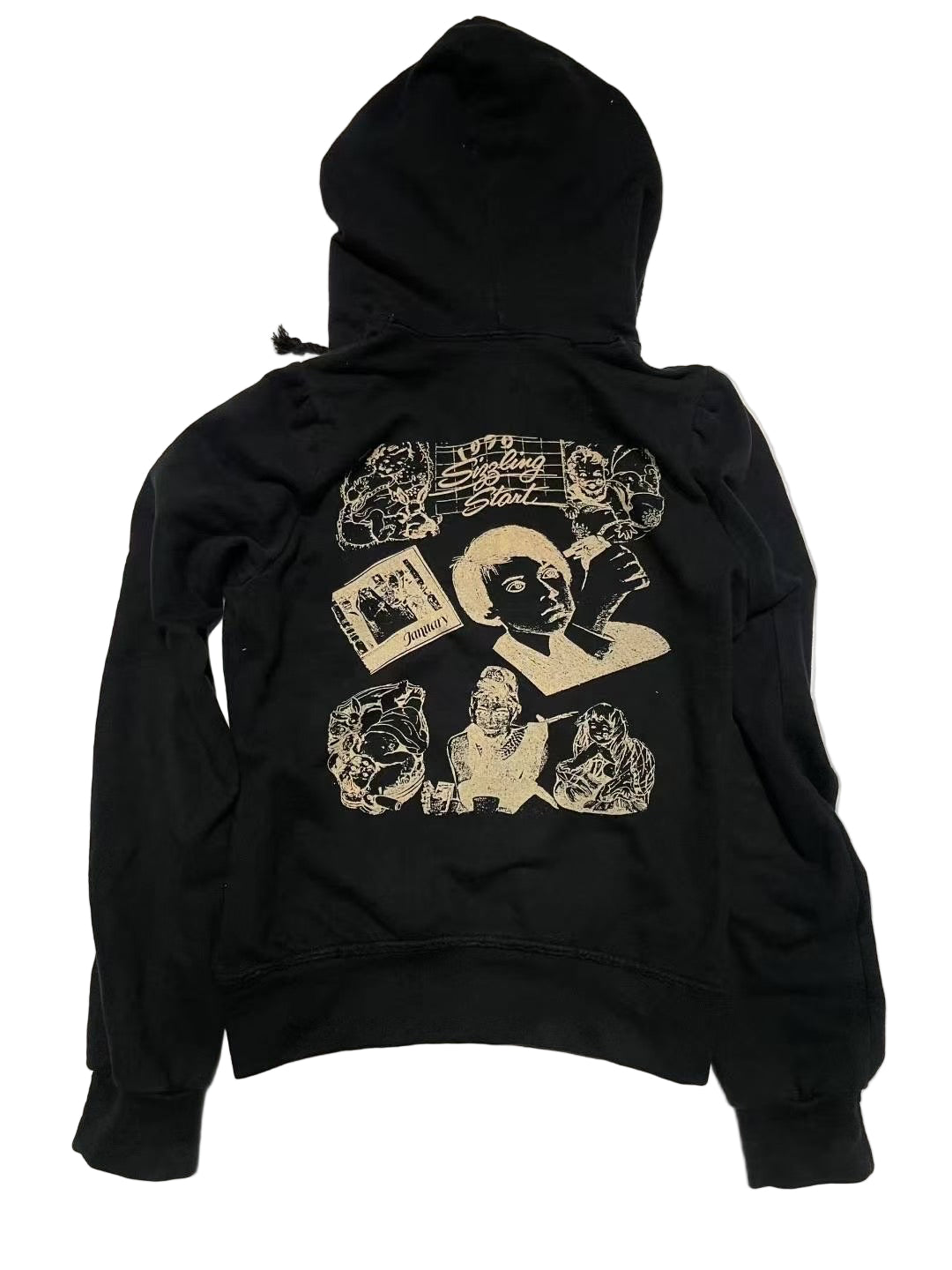 "Hysteric Glamour × Destroy all Hoodie"